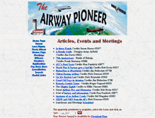 Tablet Screenshot of airwaypioneers.com